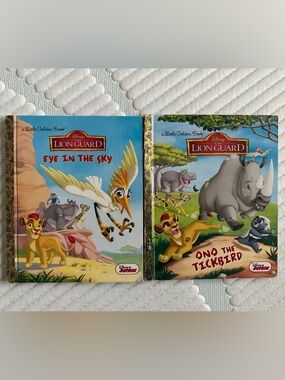 Disney The Lion Guard Little Golden Books Ono the Tickbird and Eye in the Sky